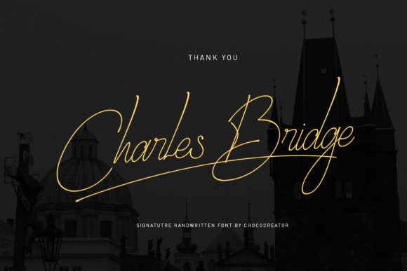 Charles Bridge Signature Handwritten: A Designer's Take