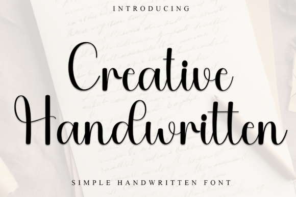Enchanting Designs with Creative Handwritten