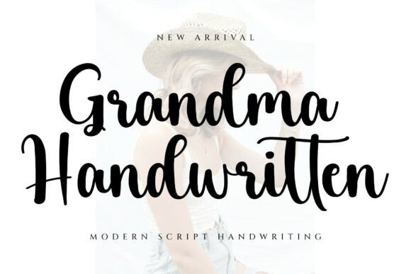 Grandma Handwritten: A Stylish Script for Modern Projects