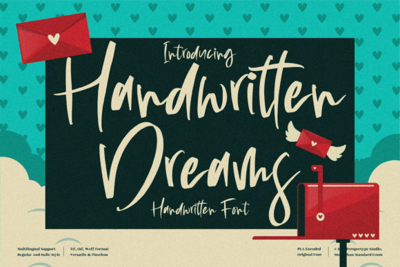 Handwritten Dreams: A Font for Authentic Connection