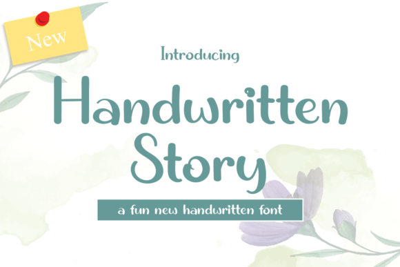 Handwritten Story: A Font That Feels Like a Love Letter