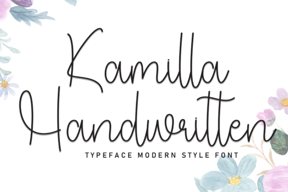 Kamilla Handwritten: Elegance in Every Letter