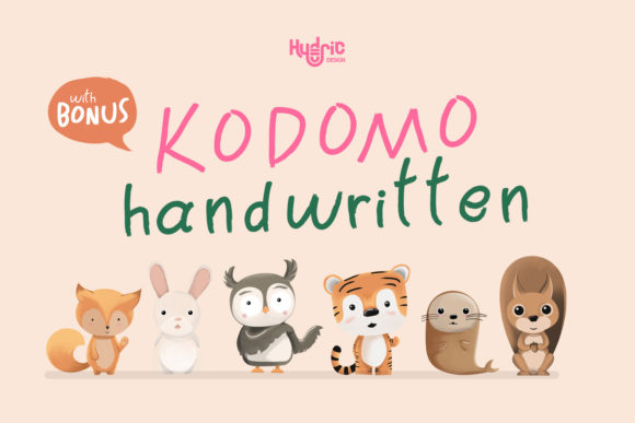 Kodomo Handwritten: The Sweet Spot for Authentic Design