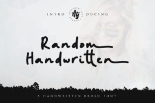 Random Handwritten: The Rustic Font with Modern Appeal