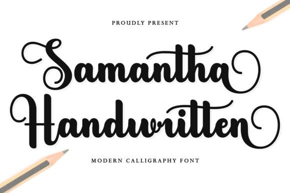 Samantha Handwritten: The Luxury Script for Modern Design