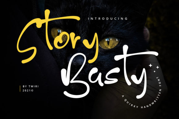 Story Basty Quirky Handwritten: A Font with Real Personality