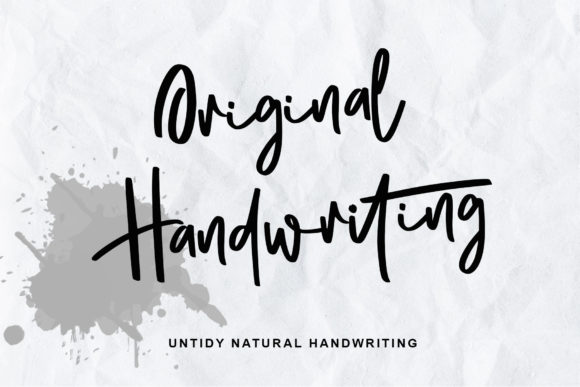 The Allure of Original Handwritten: A Designer's Guide