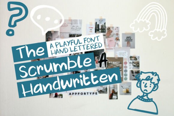 The Scrumble Handwritten: Inject Urban Energy into Your Designs