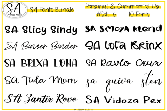 Transform Everyday Projects with Script and Handwritten Bundle 16