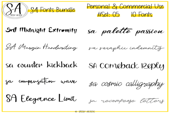 Transform Your Creative Projects with Script and Handwritten Bundle 5